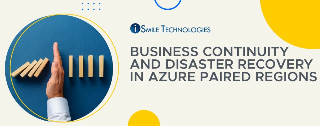 Disaster Recovery in Azure paired regions